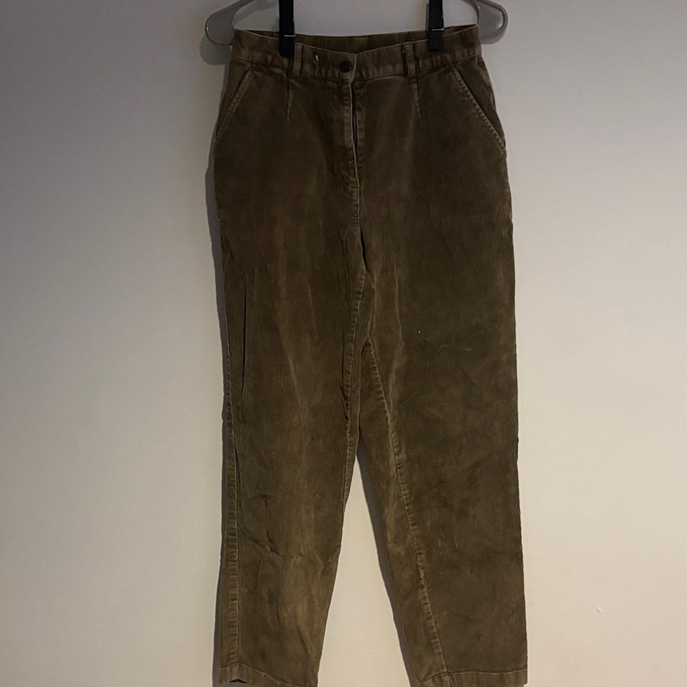 L.L. Bean Men's Brown Corduroy Pants